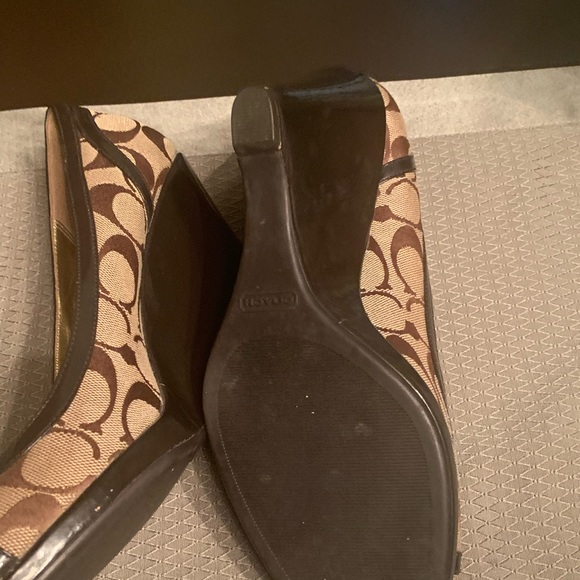 Authentic Coach Wedge Shoes - Picture 6 of 6